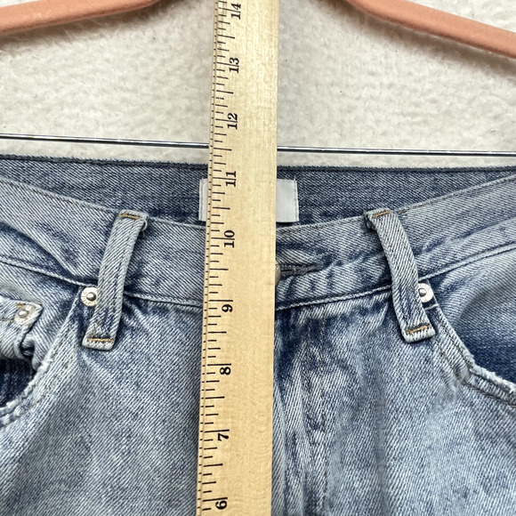 Pistola Jeans Womens 26 Blue Presley Relaxed Roller Revolve Straight Thrashed - Picture 11 of 13